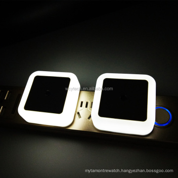 6pcs Pack Square Shape US Plug Mini LED Night Light for Bedroom